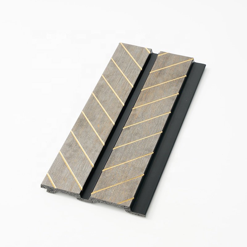 waterproof decor wall panel 3D fluted molding interior fluted slat ps boards sheets
