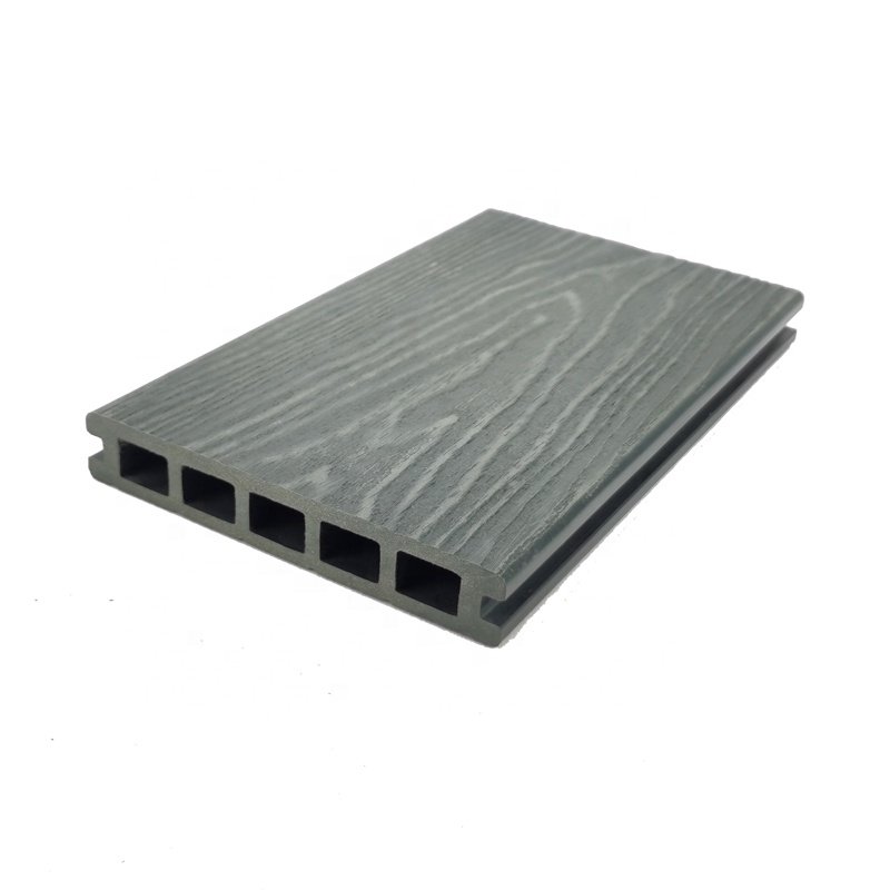 WPC 3D embossed flooring woodgrain planks wpc decking solid hard wood board flooring