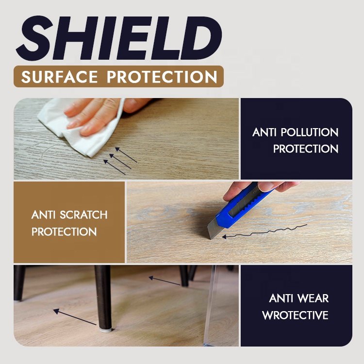 Waterproof Spc Click Floor Tiles Durable Non Slip Plastic Flooring Click Together Design Pvc Luxury Vinyl Flooring