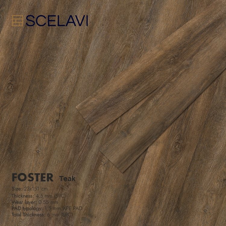 Waterproof Spc Click Floor Tiles Durable Non Slip Plastic Flooring Click Together Design Pvc Luxury Vinyl Flooring