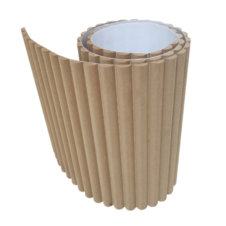 Cheap Flex Bending Soft 3D Easily Bent MDF Panels Fluted Flexible Wave MDF Board for Furniture and Wall Decoration