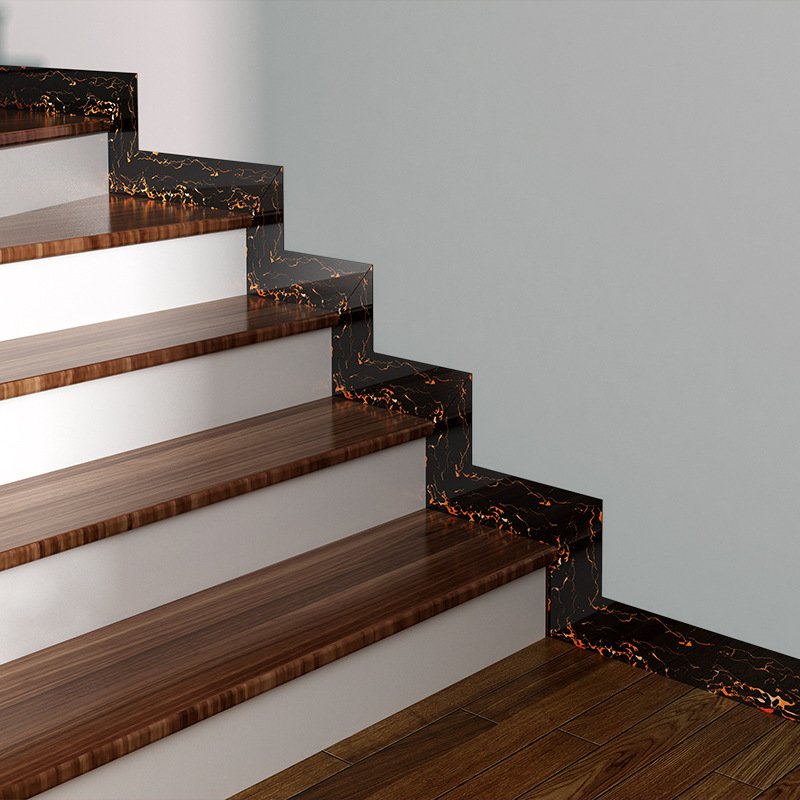 Self-adhesive Wall Baseboard Plastic Border Cover Waterproof PVC Skirting Board