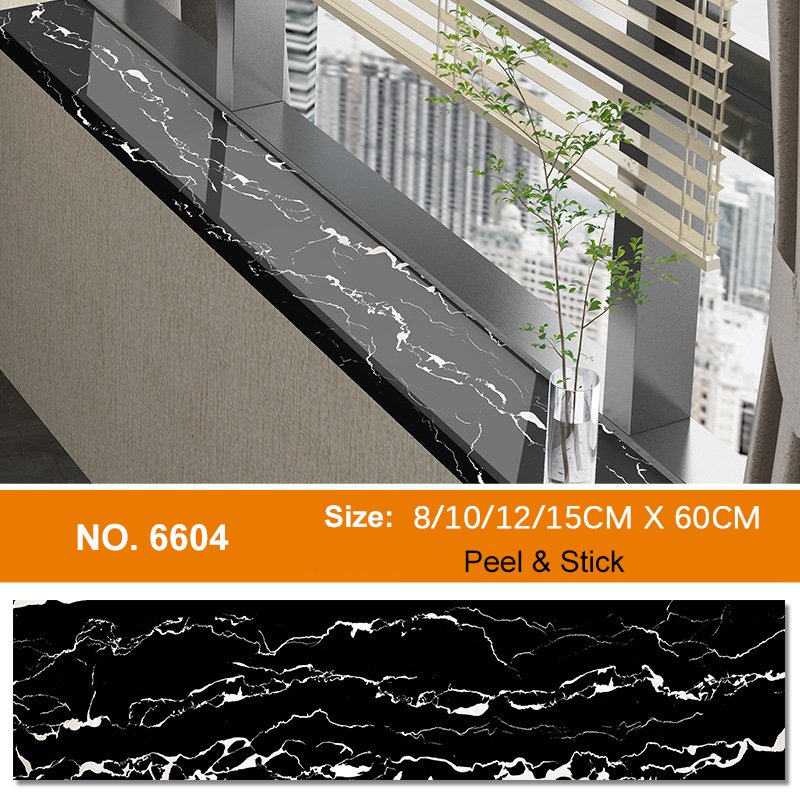 Self-adhesive Wall Baseboard Plastic Border Cover Waterproof PVC Skirting Board