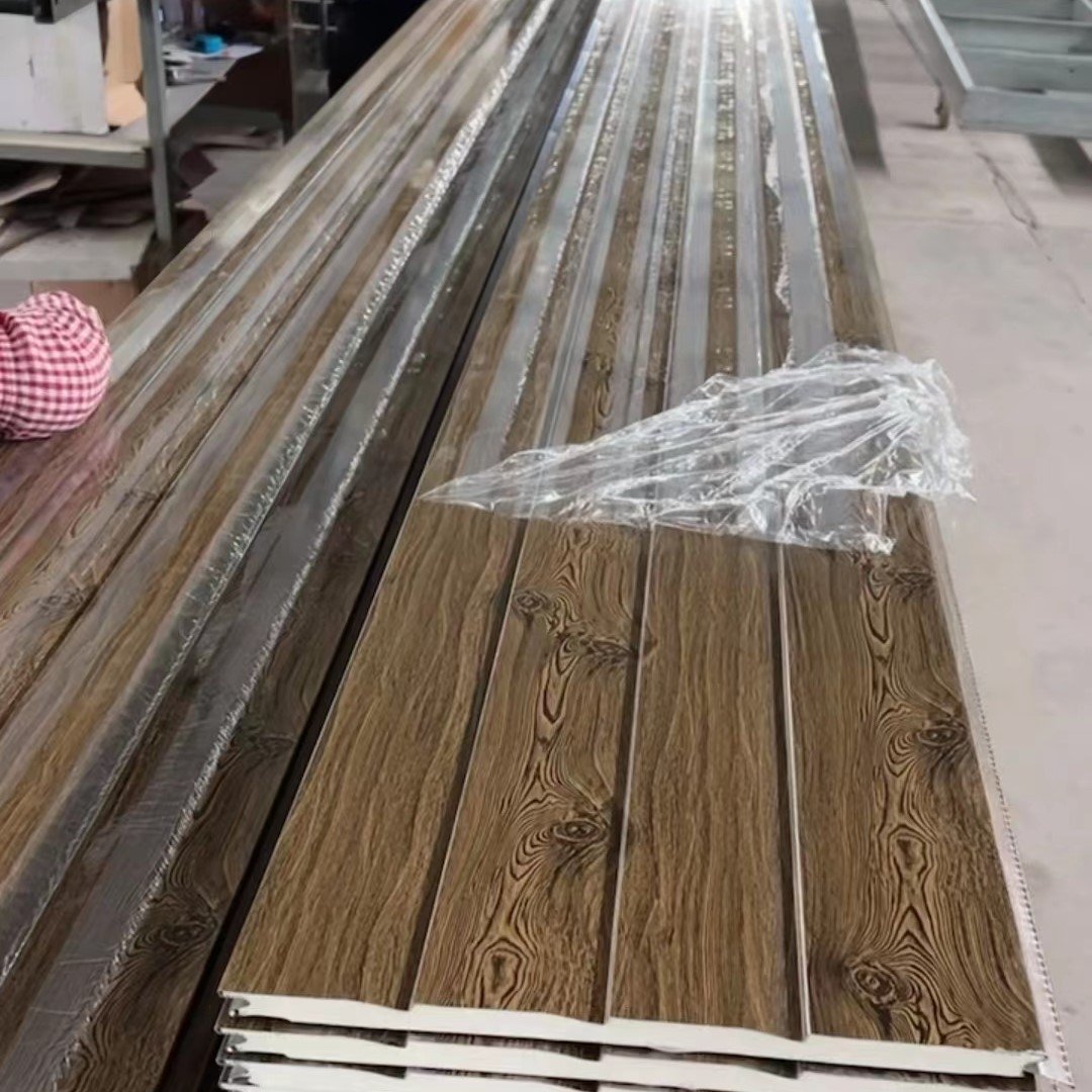 16mm Decorative Wall Panel PU Sandwich Panels Exterior Wall Metal Insulation Board Price Polyurethane Insulation Board