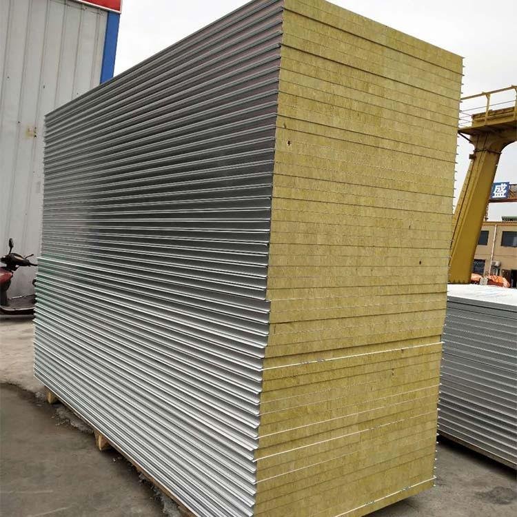 Clean Fireproof Rock Wool Hospital Special Purification Board laboratory plant Fire-retardant, heat-insulating, waterproof,