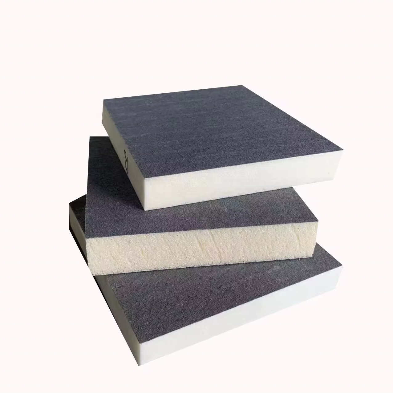 High comprehensive cost performance fiberglass PIR / PU thermal insulation panel