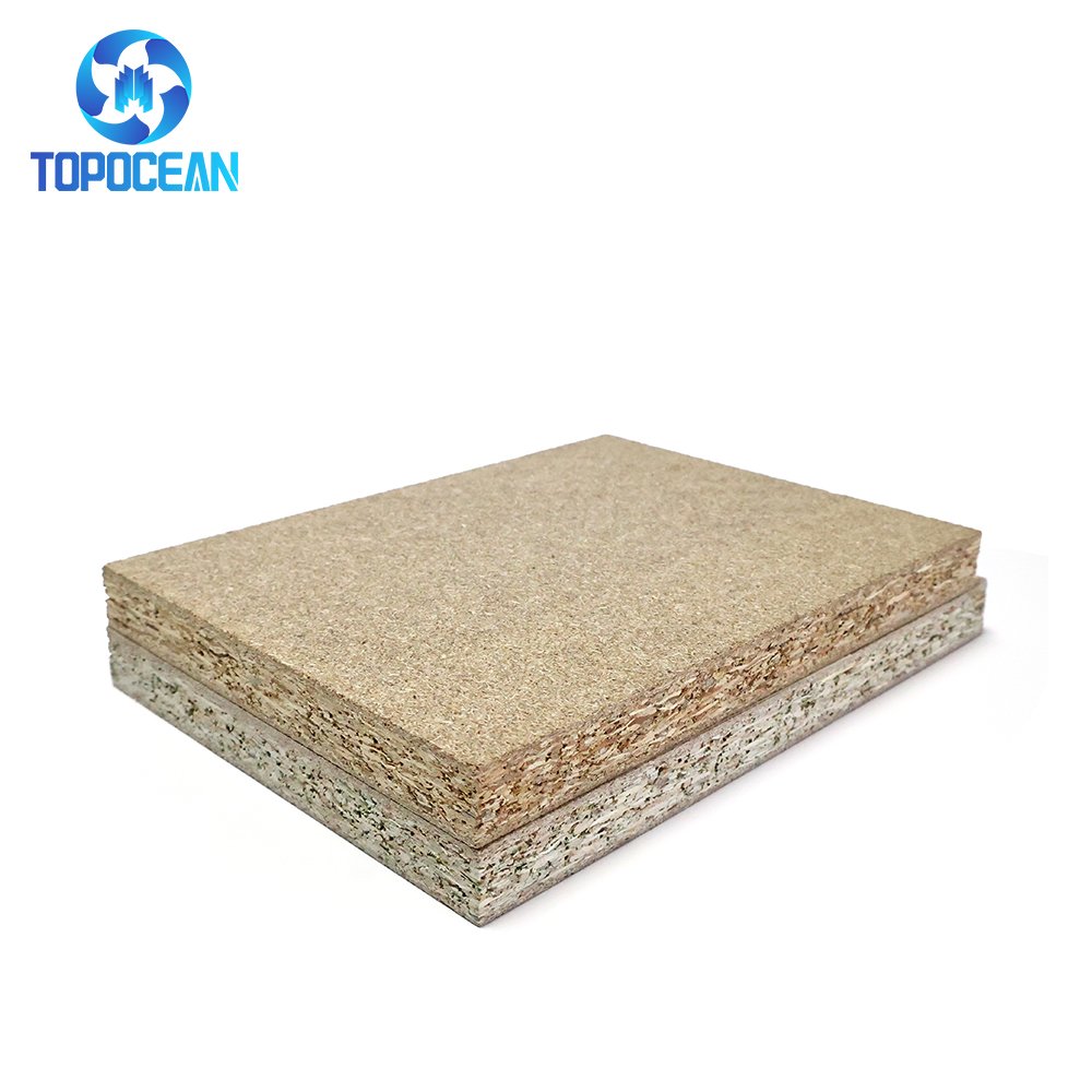 TOPOCEAN Wood high quality Moisture Proof 1220x2745 9-25mm chipboard/particleboard partical board