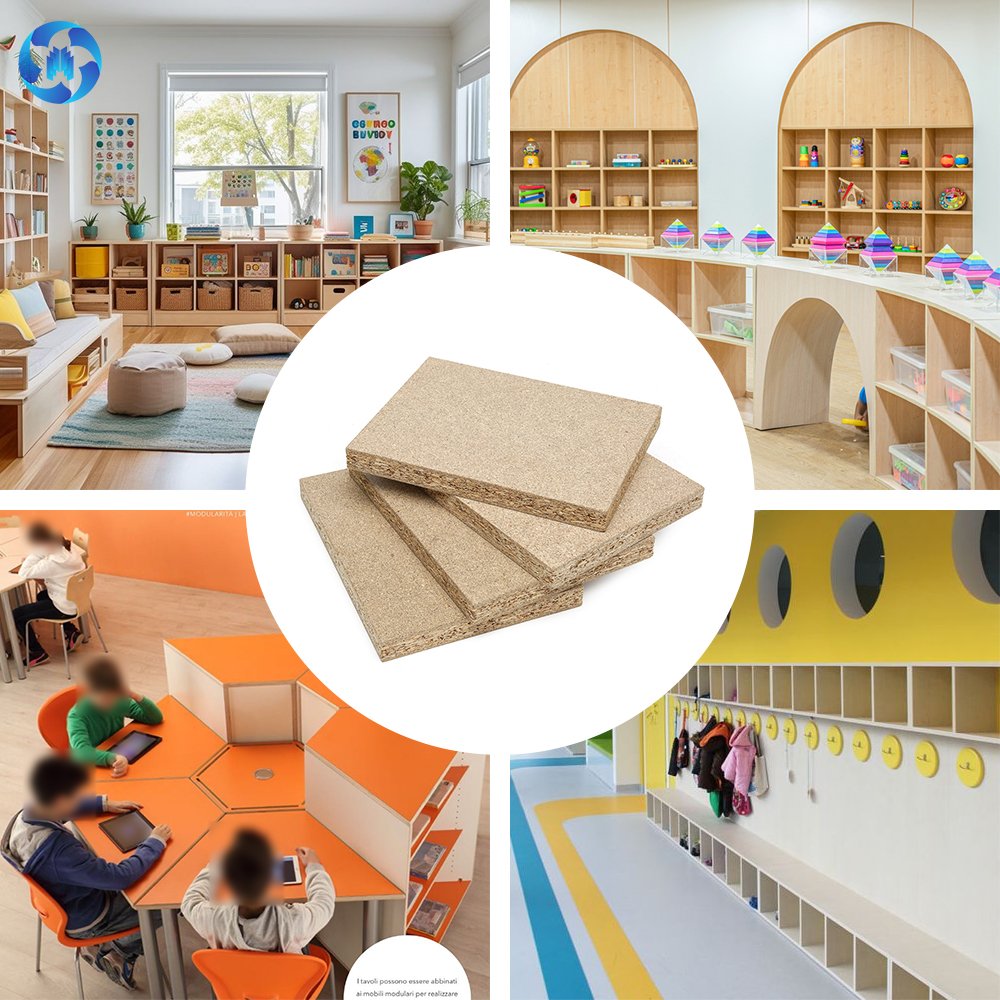 TOPOCEAN Wood high quality Moisture Proof 1220x2745 9-25mm chipboard/particleboard partical board