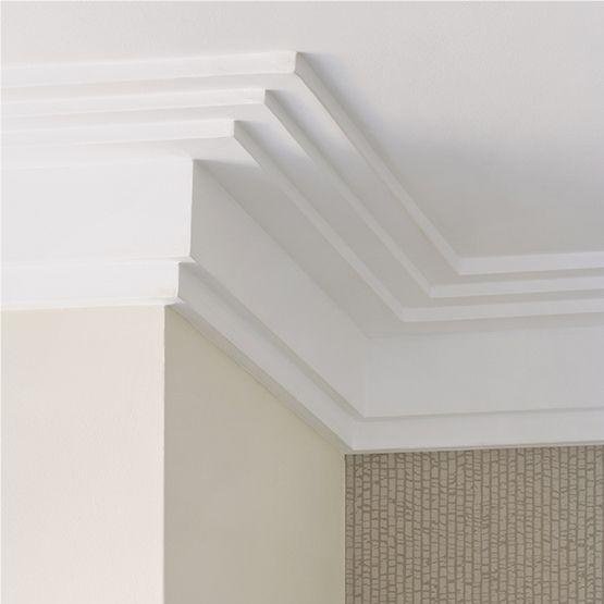 Pre-Primed MDF Pine Wood PS Skirting Crown Trim Casing Moulding Hotel Decorations Crown Moulding Trim Casing Moulding