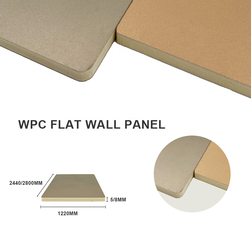 Bamboo Fiber Boards wpc wood finish flat wood plastic wall panel solid Bamboo Charcoal crystal Board Wall Wood Veneer