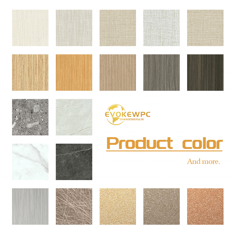 Bamboo Fiber Boards wpc wood finish flat wood plastic wall panel solid Bamboo Charcoal crystal Board Wall Wood Veneer