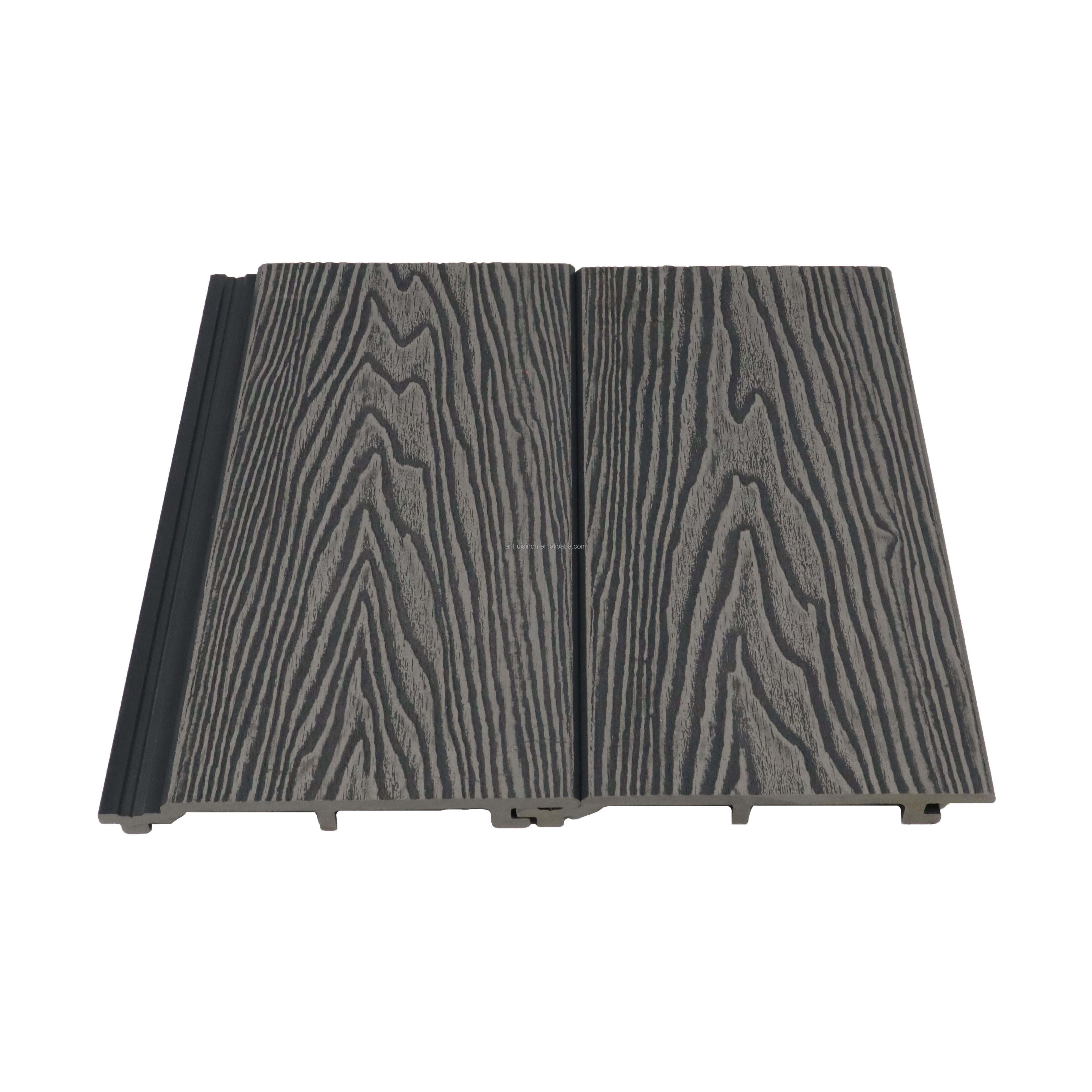 Eco-friendly Decorative Exterior Wall Panels Wpc Wooden Wall Panel Boards