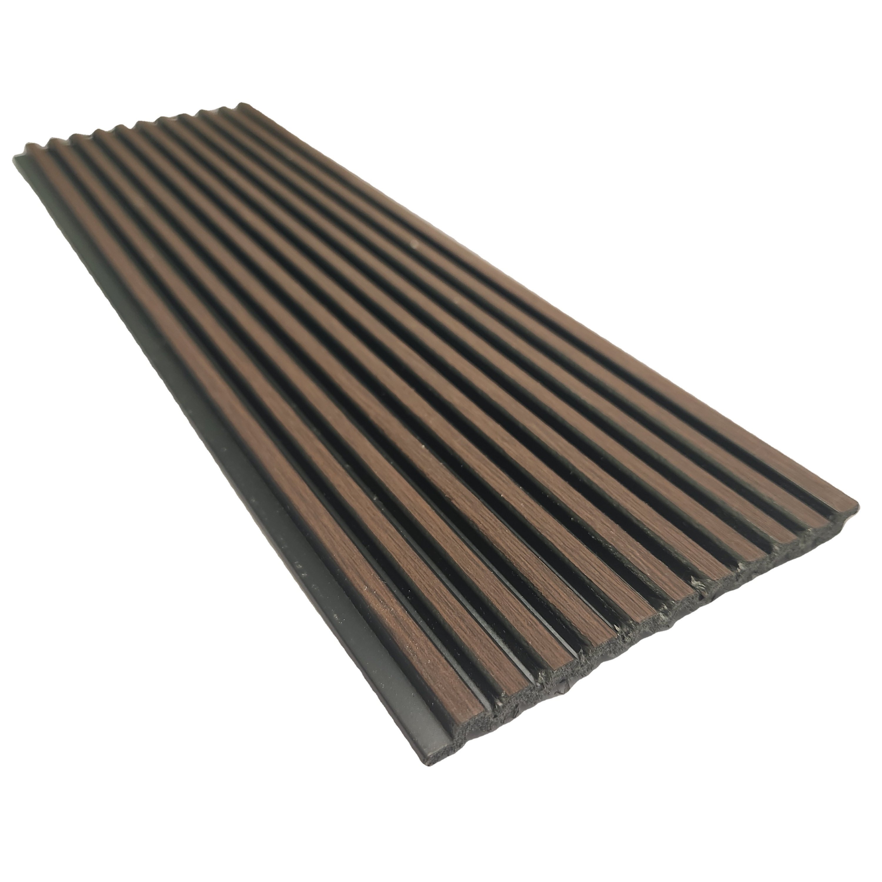 The hottest selling eco-friendly easy to install wall decoration ps wall panel Charcoal Louvers