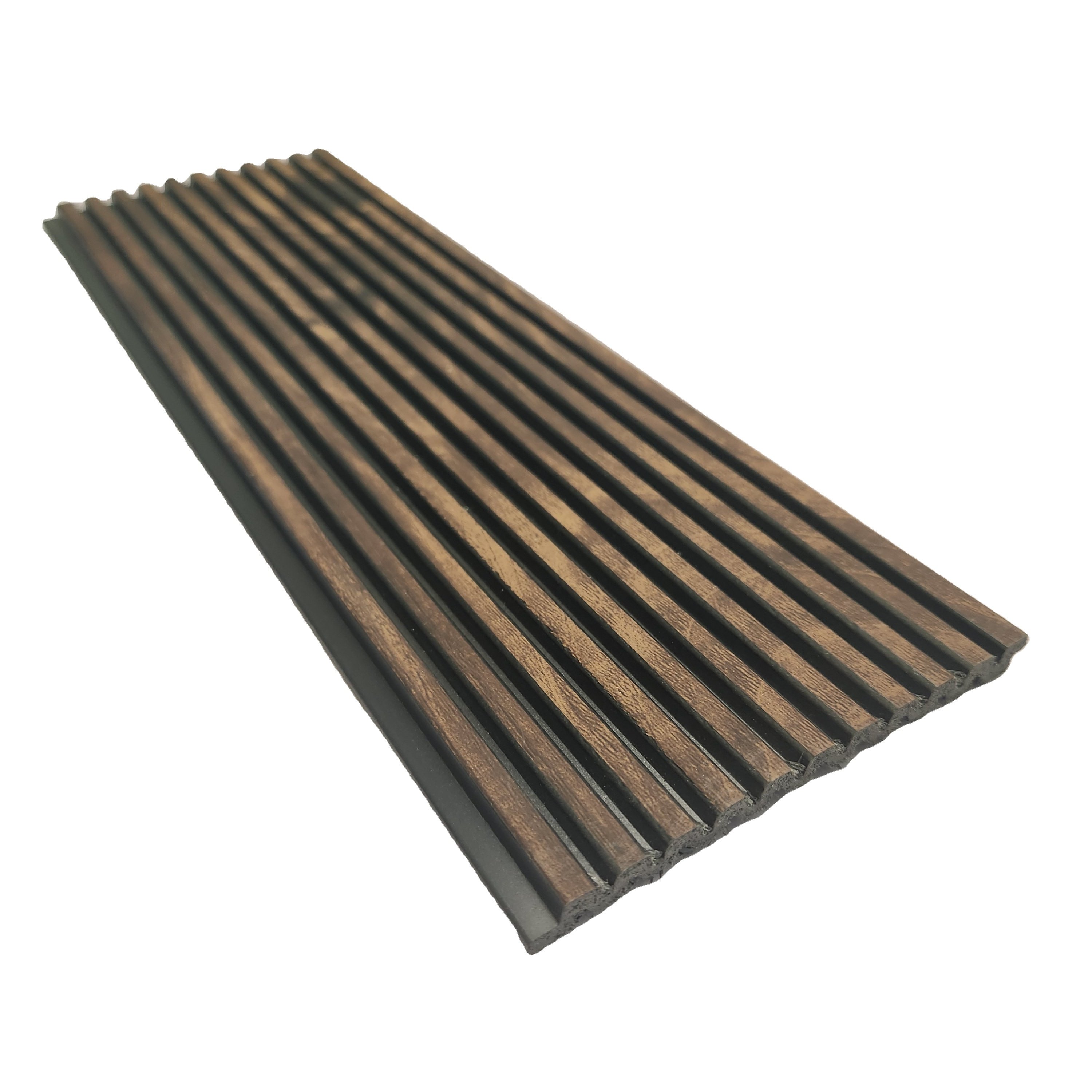 The hottest selling eco-friendly easy to install wall decoration ps wall panel Charcoal Louvers
