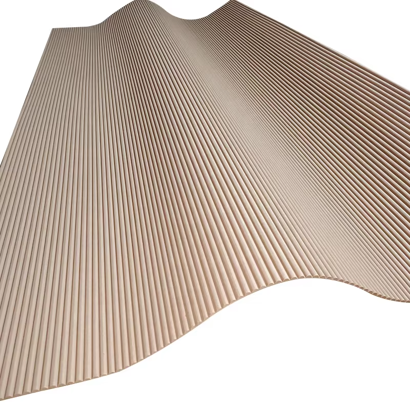 High Quality Flexible MDF Bend Boards Bendable MDF Wall Paneling for Furniture Flexible Wood Roll Panel Wood Fiber Fibreboards