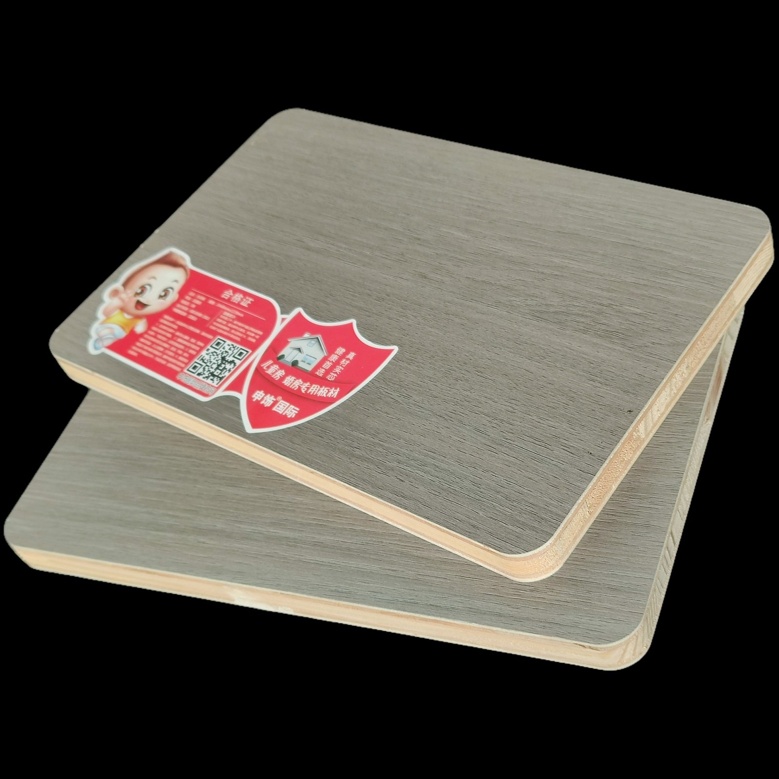 Thickness 16.5mm pin-ecological board laminated plywood sheet 4x8 wardrobe