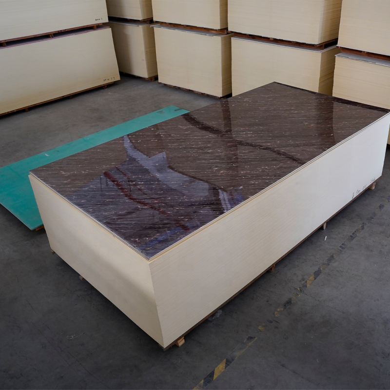 China factory new design Modern high gloss Marble Sheet Marble Alternative Panel 3mm PVC UV Board For Indoor Wall Decoration