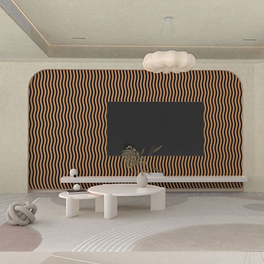 Goodsound Design Wood Soundproof Board Akupanel Wooden Sound Proof Insulation Wall Acoustic Panels for Meeting Room