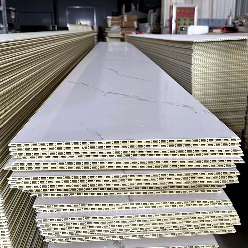 Interior decor Cladding PVC wall boards Bamboo Fiber materials decorative Wall Panels