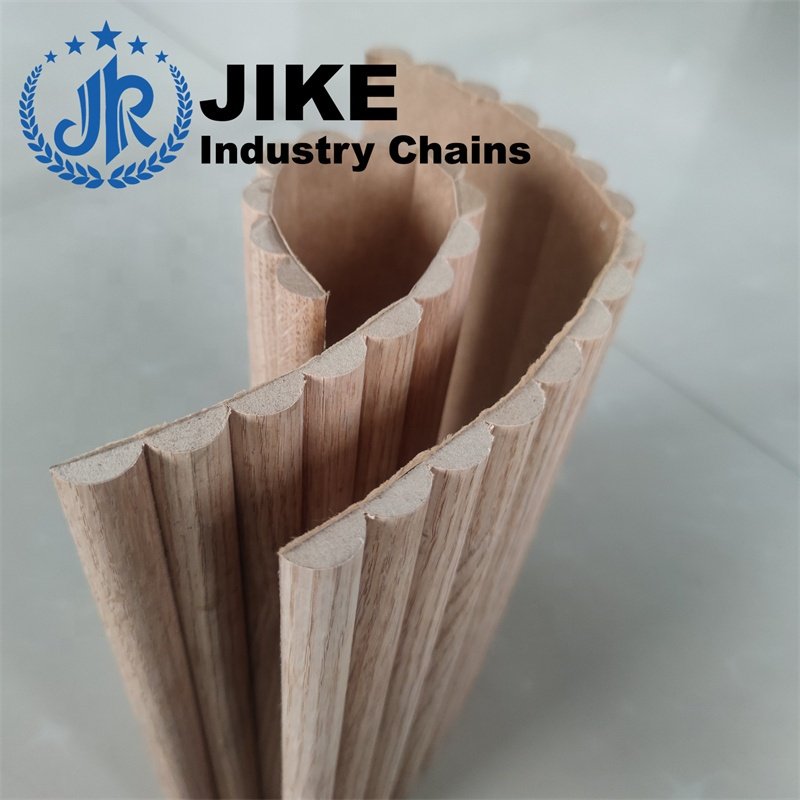 15mm 3D Wave Wall Panels MDF Textured Decorative Board For Home Decoration