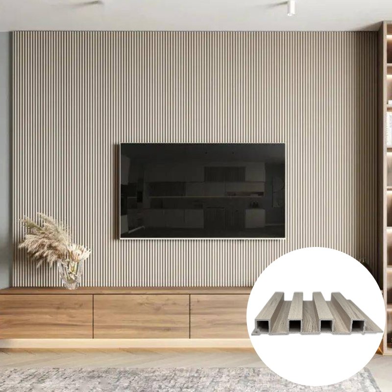 JSXH Hot Selling Factory Prices Wpc Board Prevent Moisture, Provide Sound Insulation, And Reduce Noise WPC Decor Wall Panel