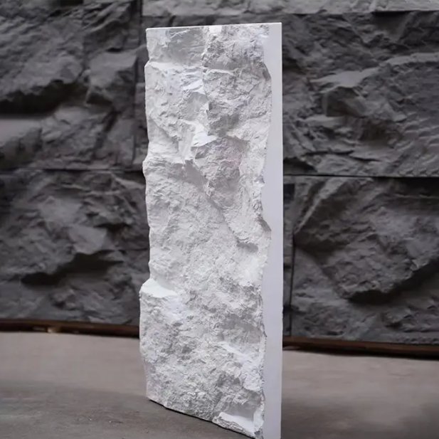 Faux Stone Lightweight Polyurethane Foam PU wall panel 3d stone effect easy to install Background Wall Board Cladding