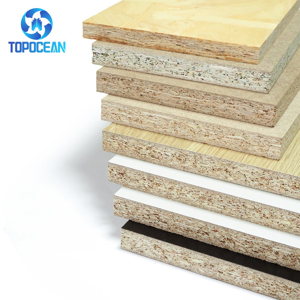 TOPOCEAN 1220*2745 Variety of styles melamine particleboard /mdf chipboard for kitchen cabinets