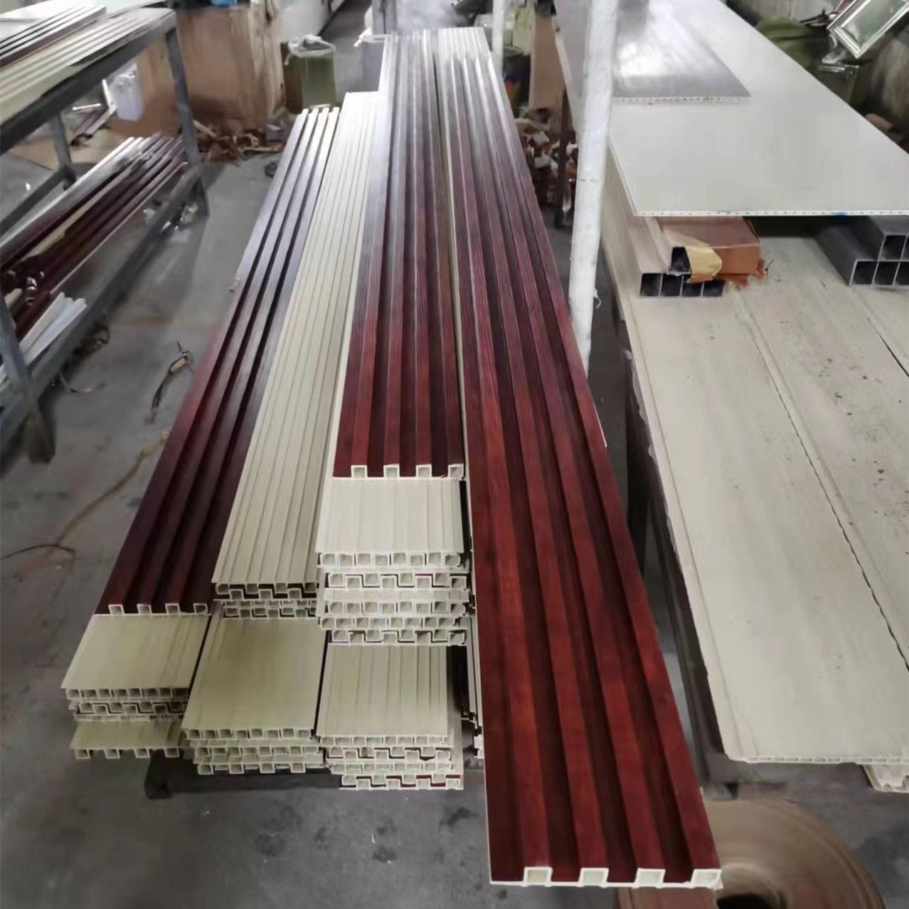 Water proof wood plastic Wpc Wall Panel Cladding Indoor hollow Wpc Panels for Interior Decoration,factory price