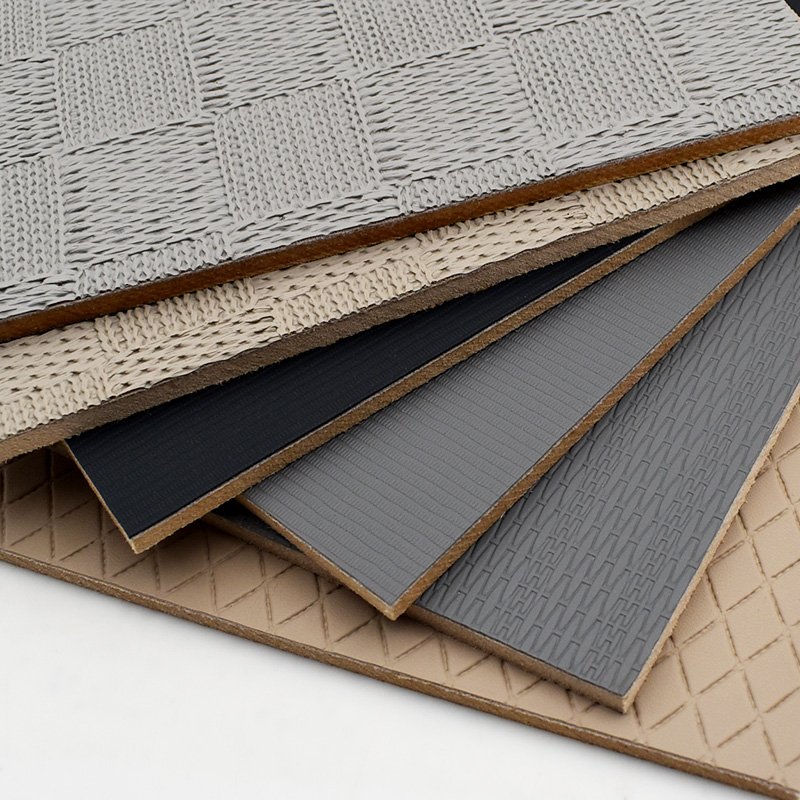 Modern PVC Leather Wall Panels Striped Bamboo Charcoal Fiber WPC Waterproof Soundproof Metal Surface Solid Wood Household Hotel