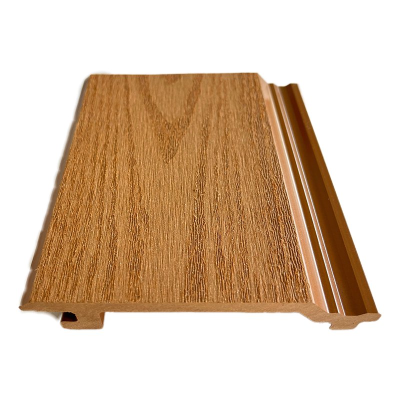 Factory direct sell waterproof wpc wall board outdoor building exterior wpc facade composite wall panel