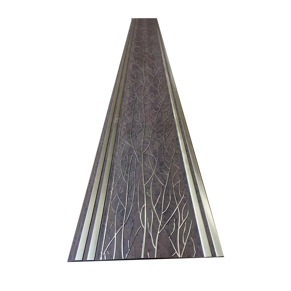 Longtime Factory price waterproof wall panel decorative wall-cladding board PS wall panel decorative gold