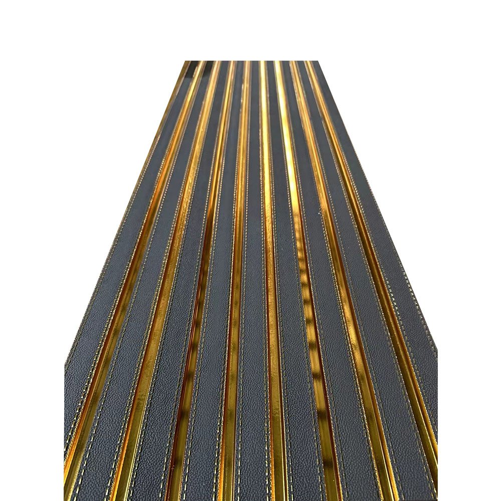 Longtime Factory price waterproof wall panel decorative wall-cladding board PS wall panel decorative gold