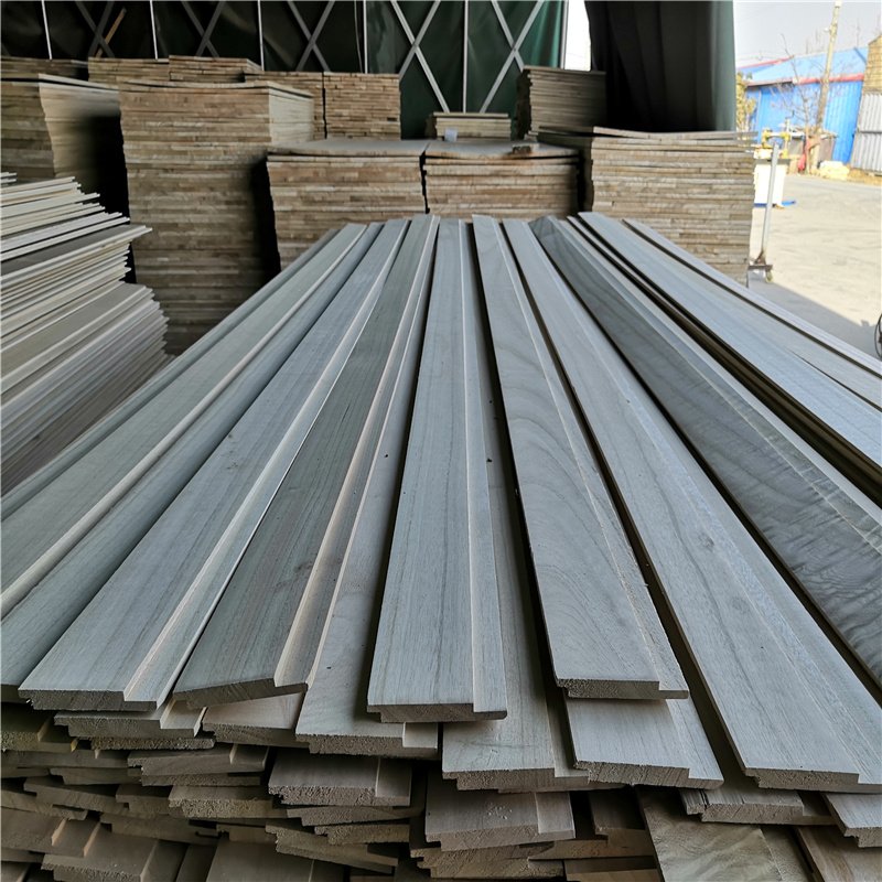 Paulownia timber interior wall panel paulownia solid wood boards for indoor decoration
