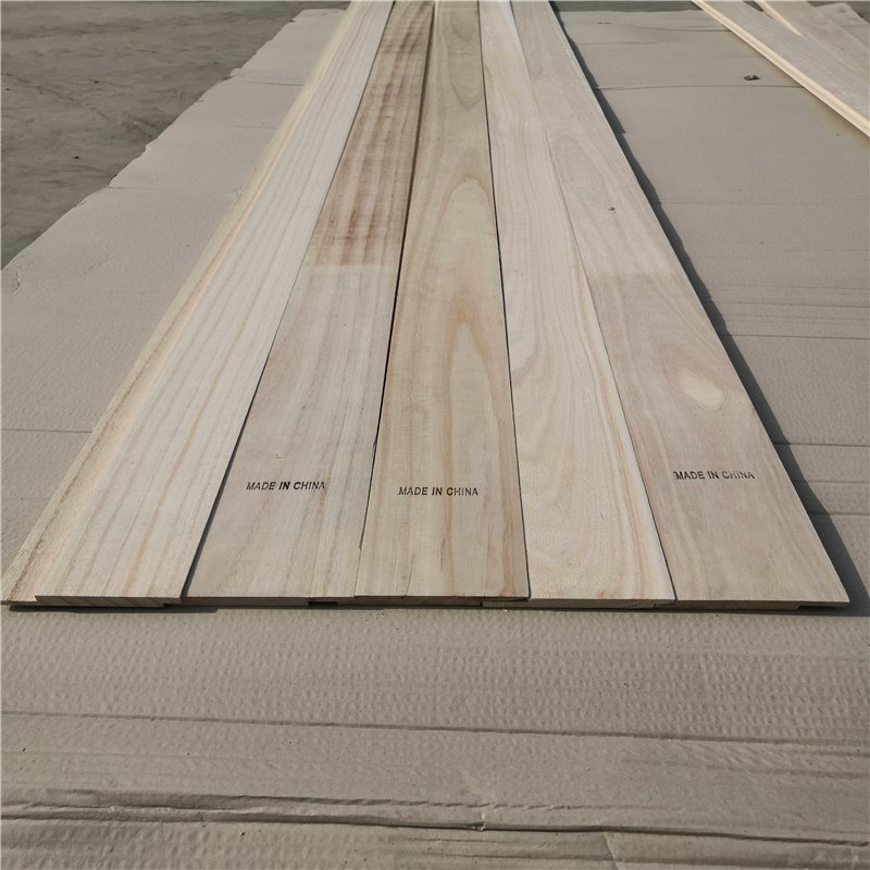 Paulownia timber interior wall panel paulownia solid wood boards for indoor decoration
