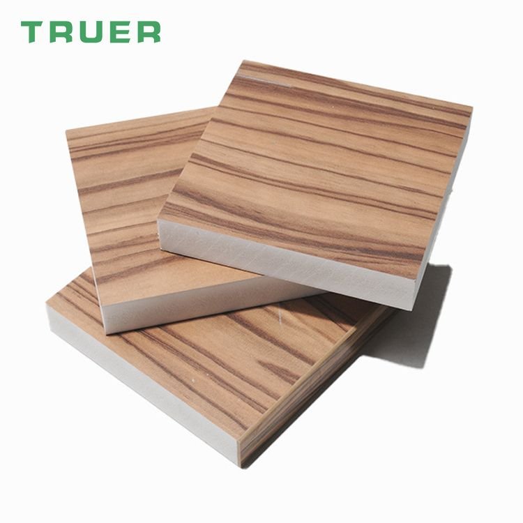 laminated pvc kitchen door panels wear resistant fireproof fire retardant interior decorative PVC board for kitchen cabinet