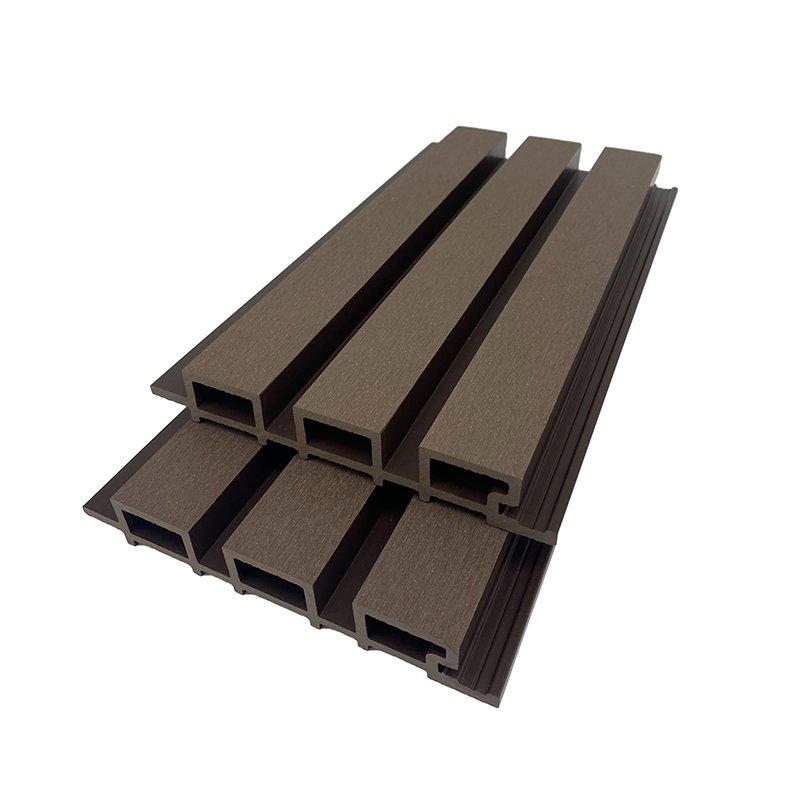 Composite wood Plastic wall acousticwpc wall cladding fluted panel wpc for wall decoration