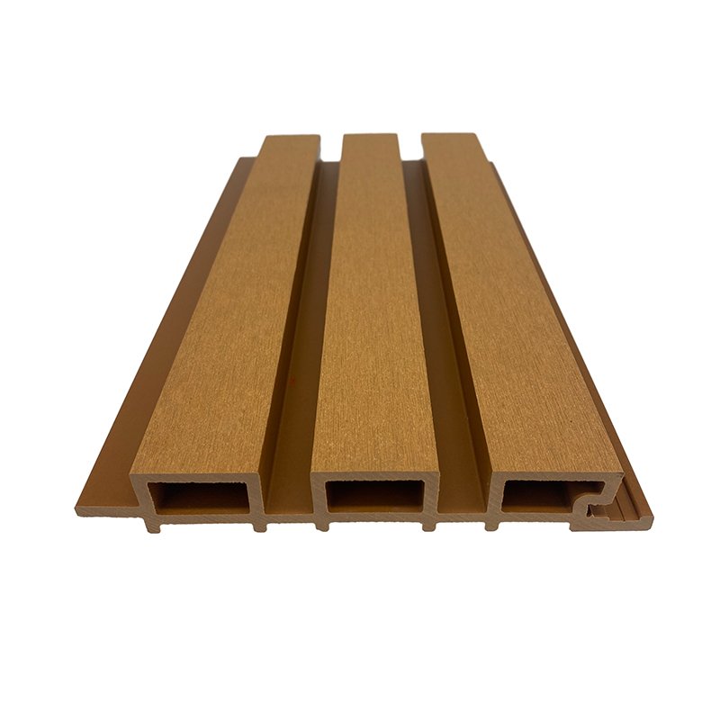 Composite wood Plastic wall acousticwpc wall cladding fluted panel wpc for wall decoration