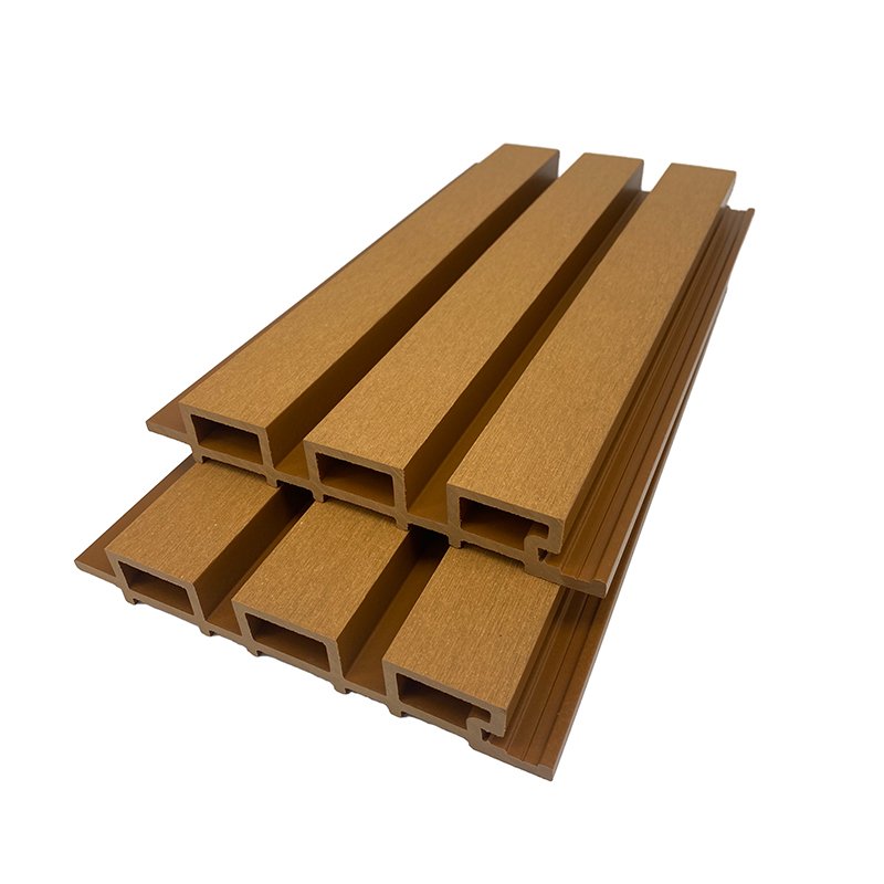Composite wood Plastic wall acousticwpc wall cladding fluted panel wpc for wall decoration