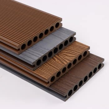 New Design Good Quality Wpc Decking Board Hollow Swimming Pool Wood Plastic Texture Waterproof Composite Floor Board