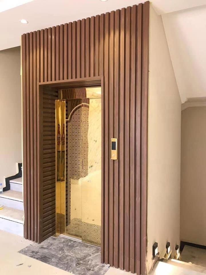 Outside co-extrusion wpc wall board building exterior decoration wood plastic composite cladding panel