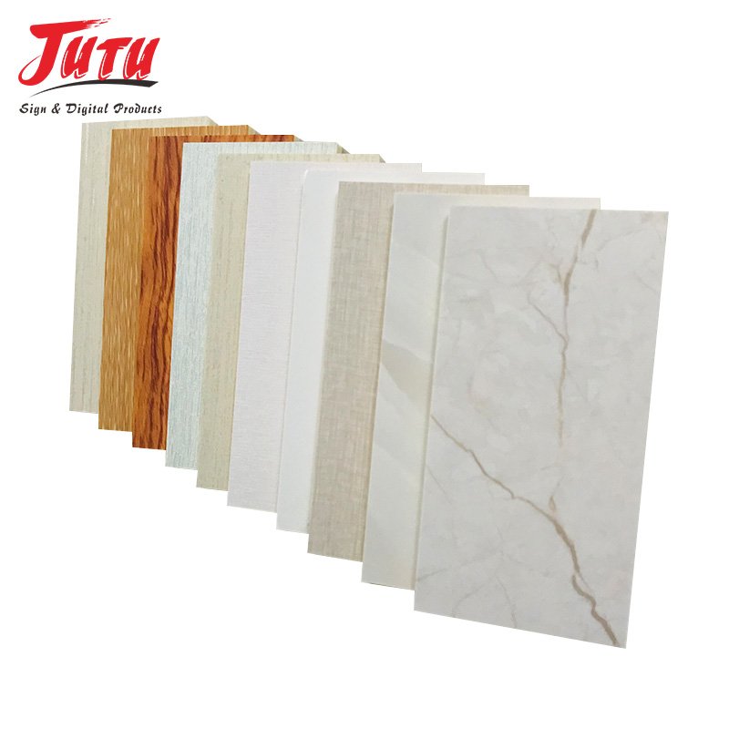 Marble color and customized color pvc board polymarble sheet ceiling panels