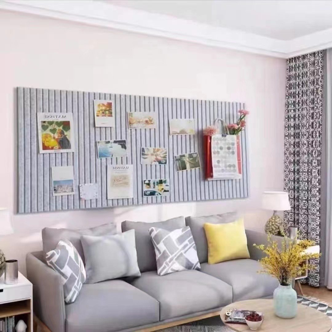 Decorative Wall Panels Felt Wall Stickers for kindergarten works, display bulletin boards, photo walls, living room background