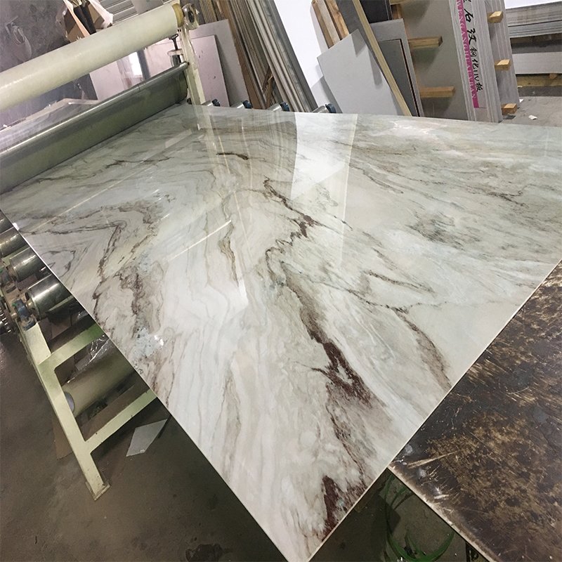 PVC marble wall panels can be customized color marble sheet & other panels for mall and home decoration
