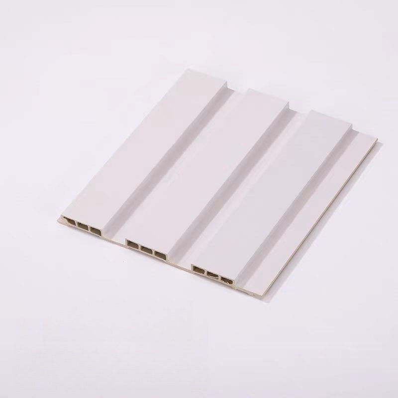 Factory Price Indoor Decor Wood Plastic Composite Pvc Coating Cladding Fluted Wall Board Wpc Interior Wall Panel