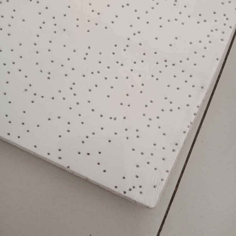 Lightweight Eco-Friendly Mineral Fiber Board Moisture-Proof Square Tegular Ceiling Board for Building Material