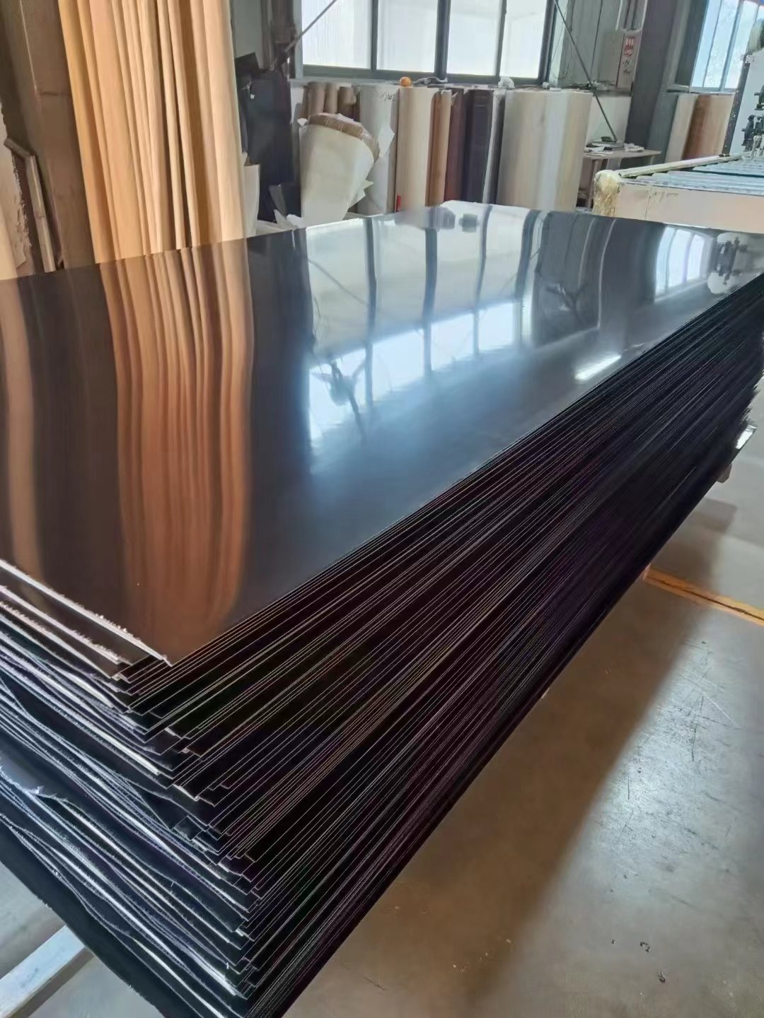 2023 New Decorative Material Mirror Bamboo Panels Wall WPC Panels Wall Panels & Boards