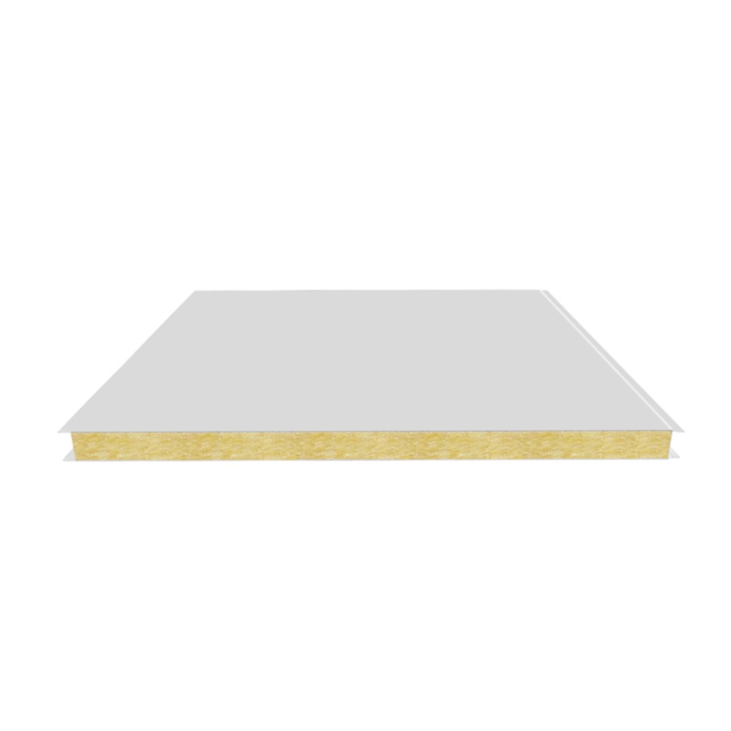 Rock Wool Sandwich Board Clean Workshop Steel Partition Wall Fireproofing Materials Basalt Construction for Building Application