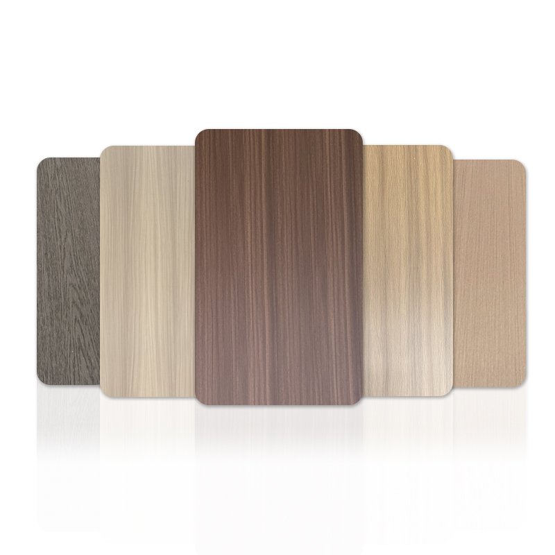 Bamboo charcoal wood veneer Wood grain wall panel PVC Wall board Interior decoration background wall
