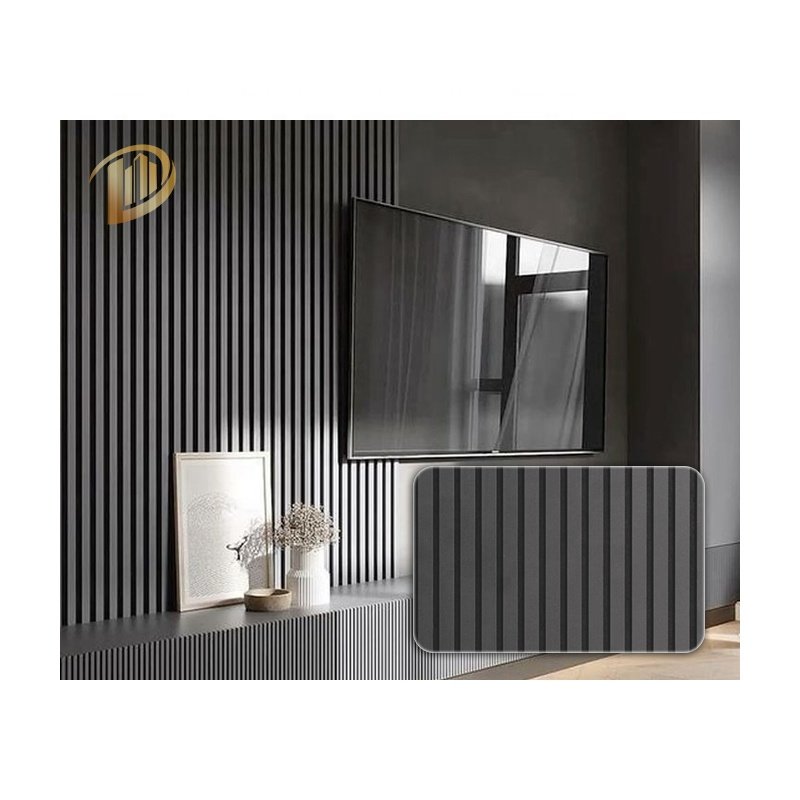decoration board popular hollow wpc wall panel Modern Style Wood Grain, Solid Color Decor Use WPC Wall Panel for House