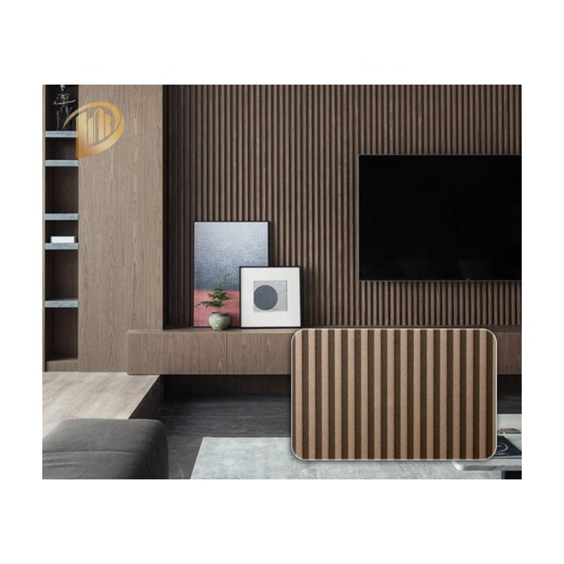 decoration board popular hollow wpc wall panel Modern Style Wood Grain, Solid Color Decor Use WPC Wall Panel for House
